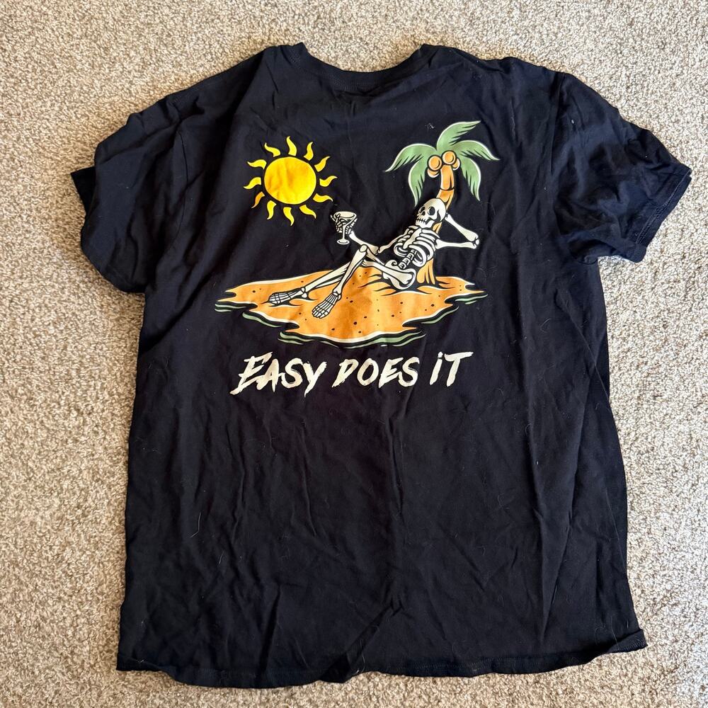 Bowery Supply Co. Easy Does It Skeleton Island Drink Size Large